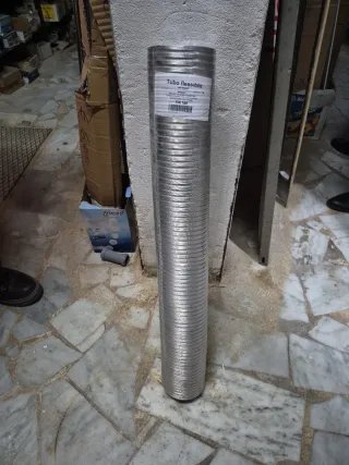 Tubo flessibile alluminio DN 100