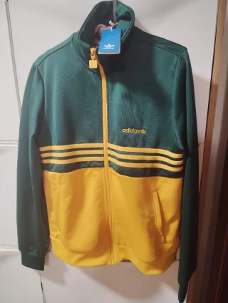 Chaqueta Adidas Verde y Amarilla