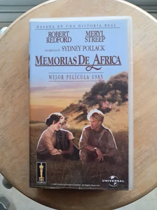 Cinta VHS Memorias de África