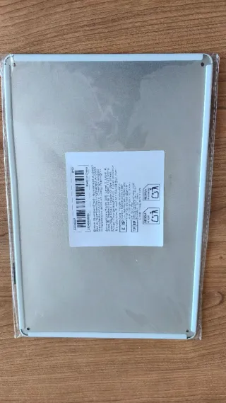 Cartel metálico película 60 Segundos Nicolas Cage