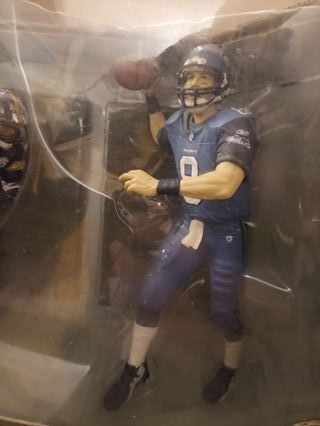 Figuras NFL McFarlane Polamalu y Hasselbeck