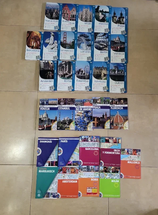 GUIAS DE VIAJE A 3 EUROS UNIDAD