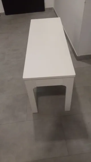 Banco Ikea EKEDALEN blanco