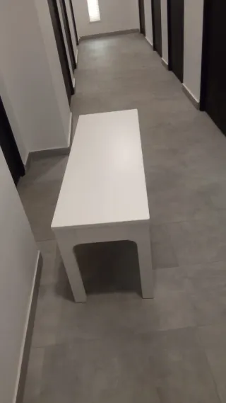 Banco Ikea EKEDALEN blanco