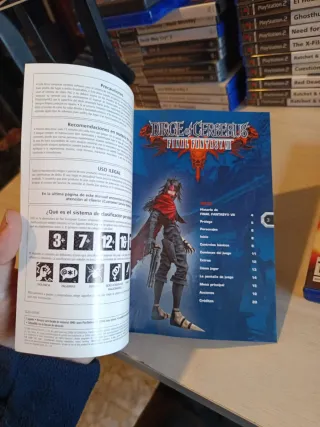 Dirge of Cerberus Final Fantasy VII PS2 Completo