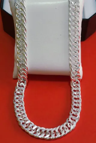 Collar Grueso de Plata 925 de 50/55 cm
