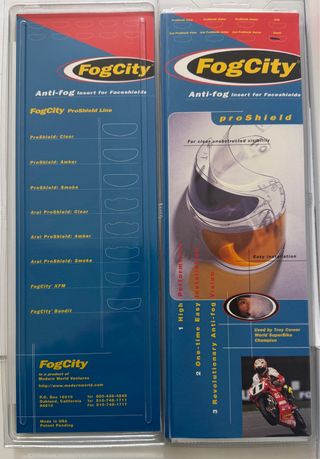 Protector Antivaho FogCity para Viseras Casco Moto