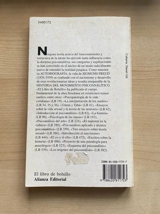 AUTOBIOGRAFIA. HISTORIA DEL MOVIMIENTO PSICOANA...