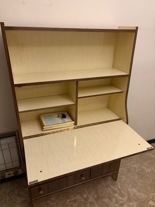 Conjunto Muebles Madera y Metal