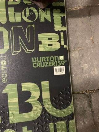 Tabla Snowboard Burton Cruzer