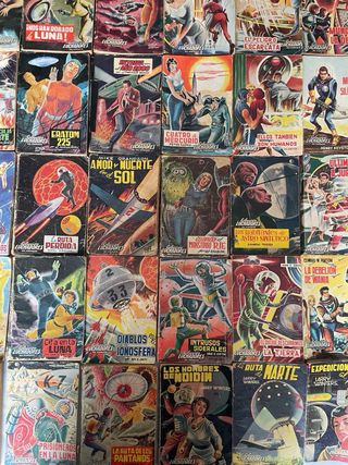 Colección 105 libros Luchadores Del Espacio
