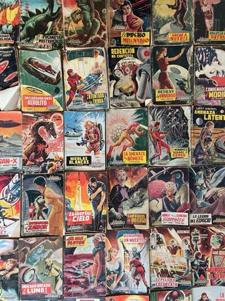 Colección 105 libros Luchadores Del Espacio