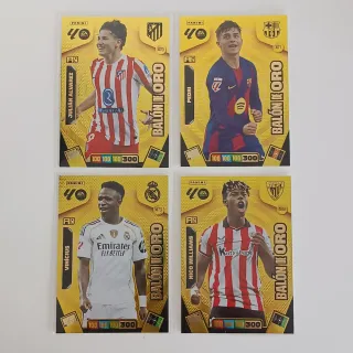Adrenalyn XL Liga 25/26 Lote 4 Balones de Oro