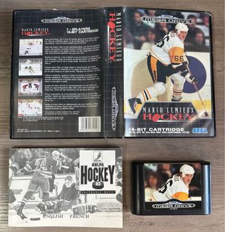 Mario Lemieux Hockey megadrive