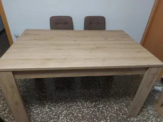 Mueble modular de pared yMesa de comedor y 2 silla