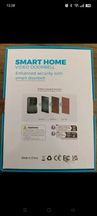 Videoportero Inteligente WiFi Pantalla