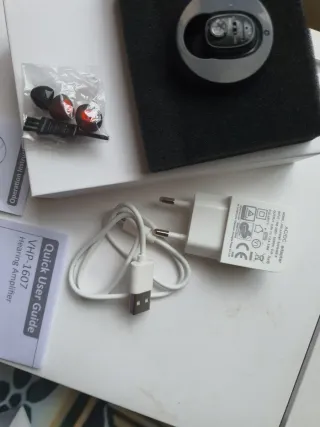 Guía Rápida VHP-1607 Amplificador de Audición