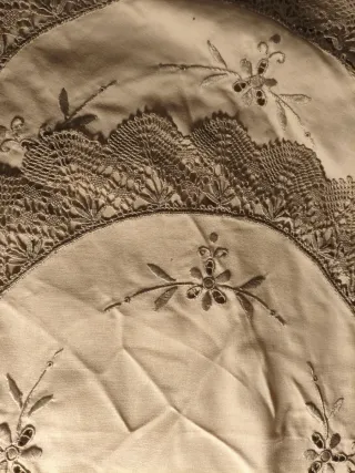 6 Manteles circulares ndividuales Vintage