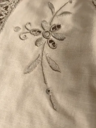 6 Manteles circulares ndividuales Vintage