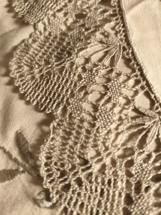 6 Manteles circulares ndividuales Vintage