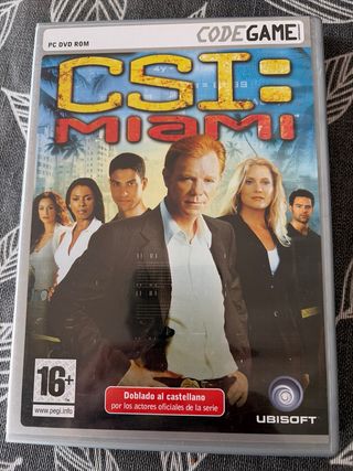 Lote 5 Juegos PC: CSI, Gold, Run