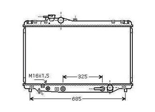 Radiador TOYOTA Supra 3.0i Bi-Turbo AUT 93-98