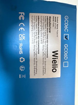 Smart Projector with WiFi and Bluetooth