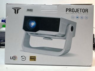 Smart Projector with WiFi and Bluetooth