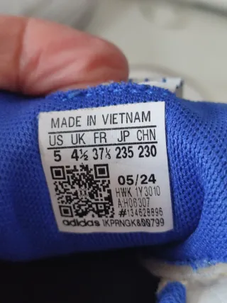 Scarpe Adidas Bambino Tg 37 1/3