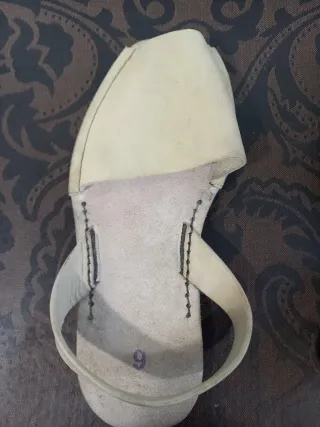 Sandalias tipo Menorquinas Beige Talla 39