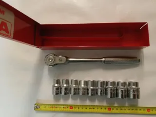 Juego Carraca PALMERA Chrome Vanadium