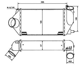 Intercooler LANCIA Thema 2.0T (16V)