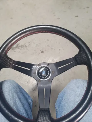 Volante Nardi y Piña NRG Quick release