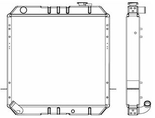 Radiador TOYOTA Dyna 150 -95
