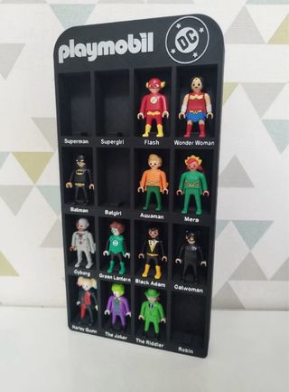 Estante Playmobil DC Kinder