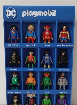 Estante Playmobil DC Kinder