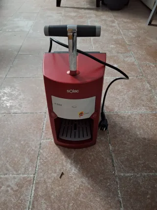 Cafetera Solac Espresso Roja