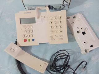 Teléfono Fijo DOMO Beige