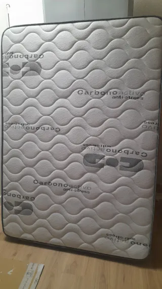Colchón 135x195x23 Carbono Activo