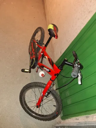 Bicicleta Infantil Roja