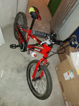 Bicicleta Infantil Roja