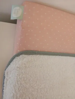 Cambiador Bebé Rosa Estrellas