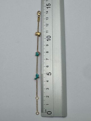 05-0050 PULSERA ORO TIPO ROLO CON ANIMALES