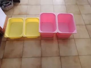 Cajones de plástico para organizar