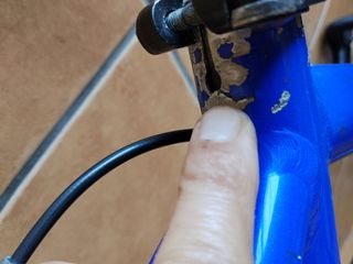 Bicicleta de carretera Wilier azul