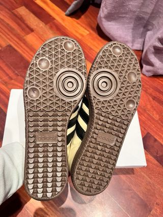 Adidas Samba Mujer Beige/Negro