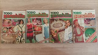Lote Antiguas Revistas Todo Ganchillo