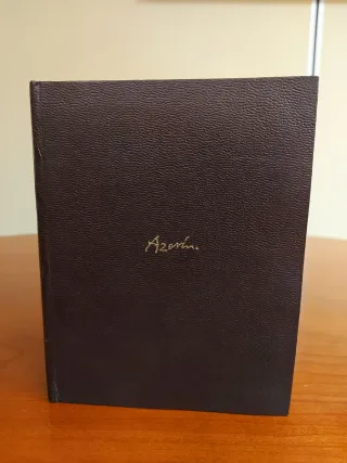 Azorín, Obras completas. Aguilar, 1ª edición, 1975