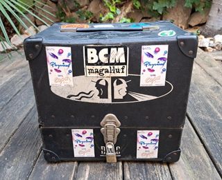 MALETINES DJ VINTAGE- DISCOS DE VINILO Y CD (DMC)