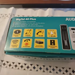 Teléfono para personas mayores. Audioline BigTel 4